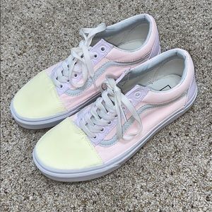 custom pastel vans